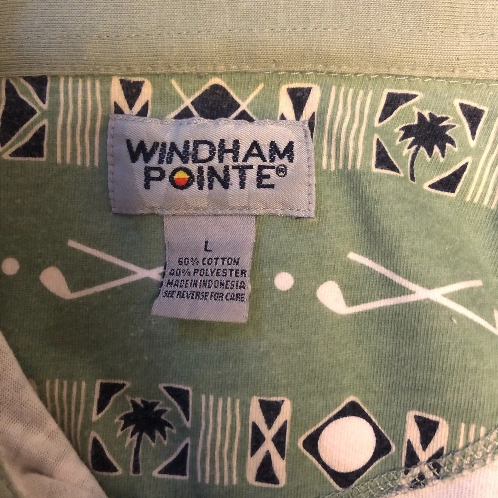 Men's Green Polo Shirt - Picture 3 of 3